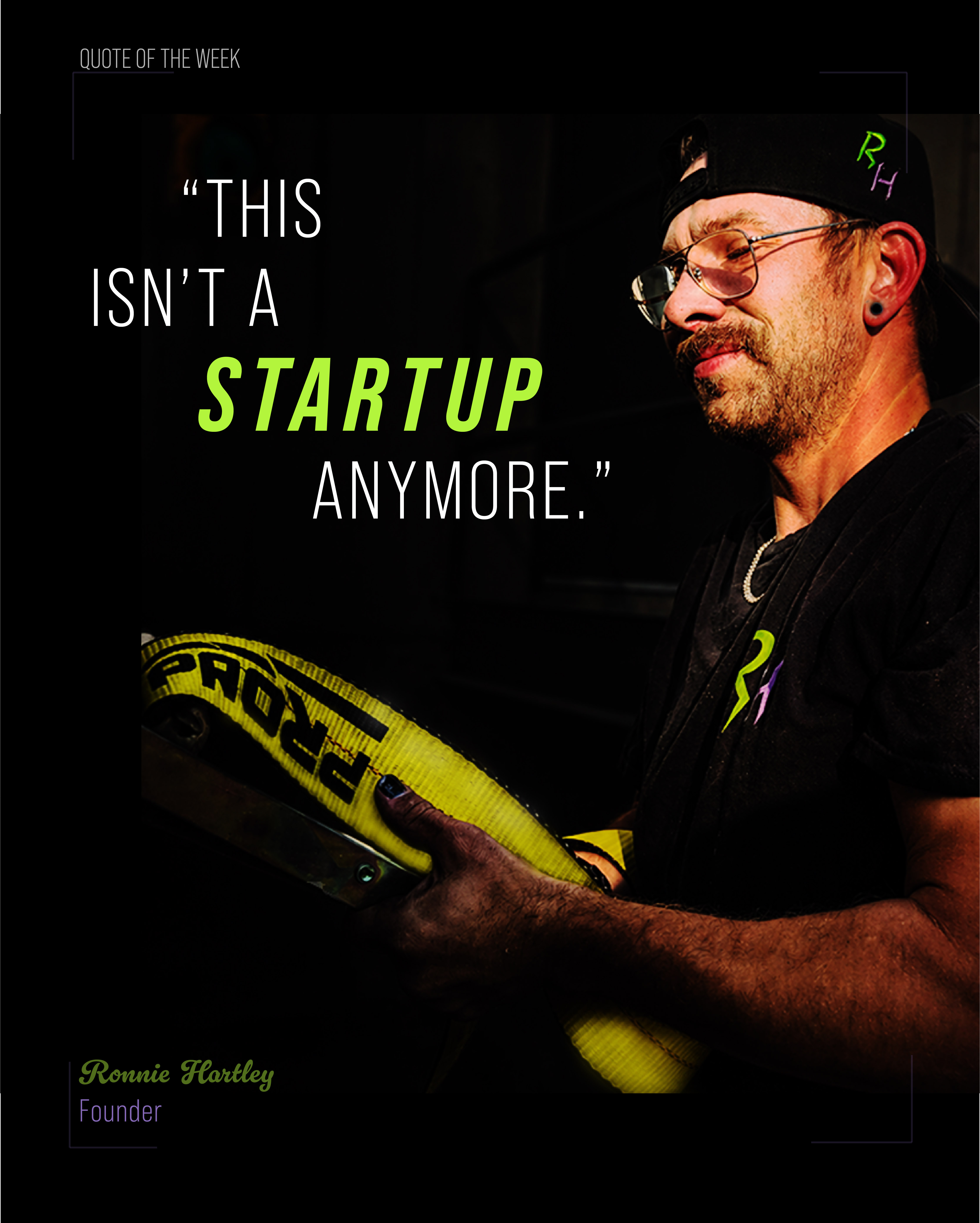 Quote of the Week: This isn't a startup anymore.